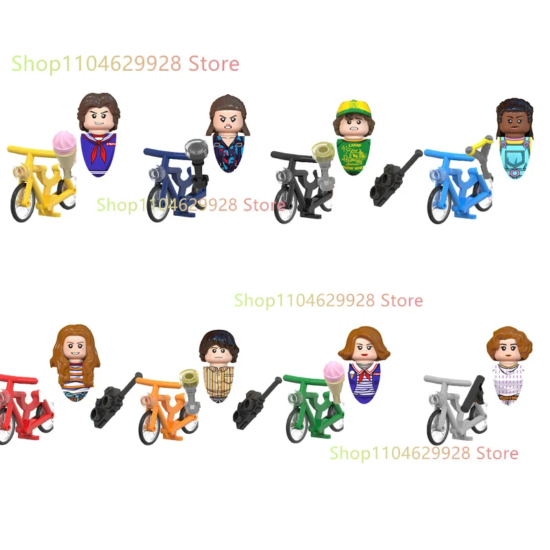 8-16 stücke Neue Filme Fremde Figuren Bausteine Dinge Mini action spielzeug puppen montieren Spielzeug Kinder Geschenke