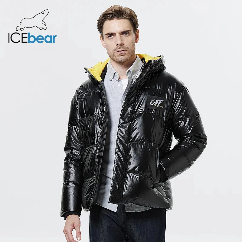 ICEbear new winter men's down jacket high-quality fashionable cotton coat  brand men's clothing MWY20953D 2024