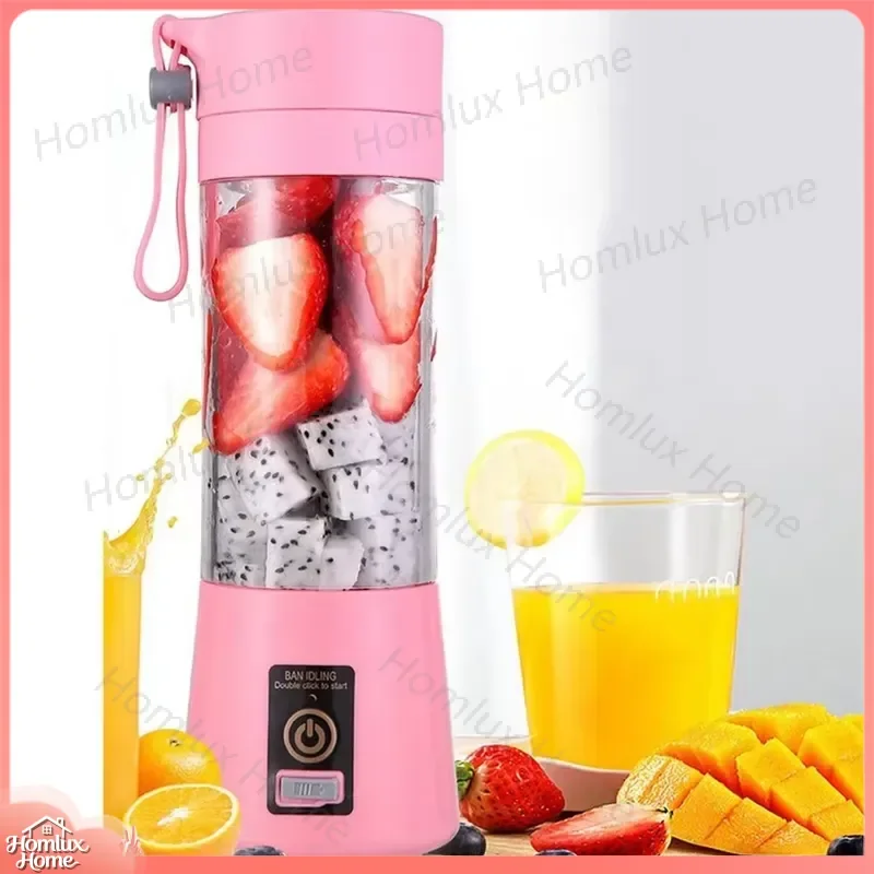 Portable Juicer USB Rechargeable Mini Blender Wireless Fruit Smoothie Maker Home Kitchen Appliance Handheld Mixer