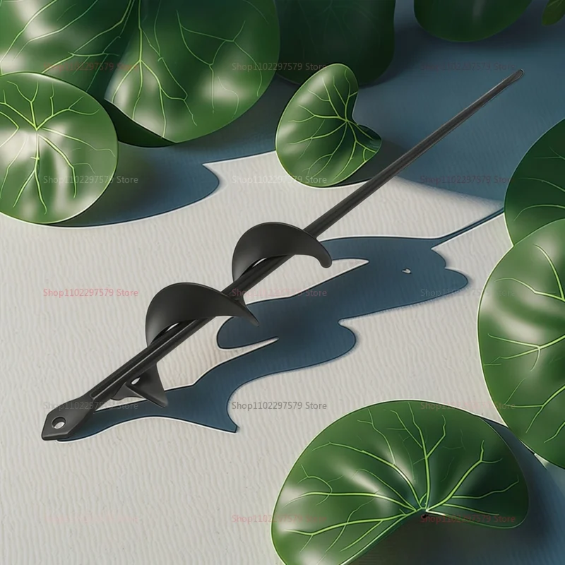 Tuingrondvijzelboor voor het planten van losse grond Tuinbewerkingsgereedschap Legering Twist Dig Pit Maker Gemakkelijk te gebruiken