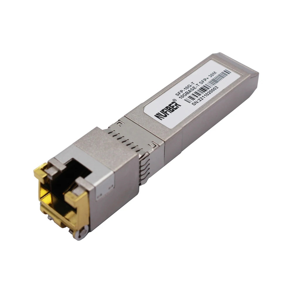 SFP-10G-T 10GBASE-T SFP+ Copper Transceiver RJ45 30M Copper  Module