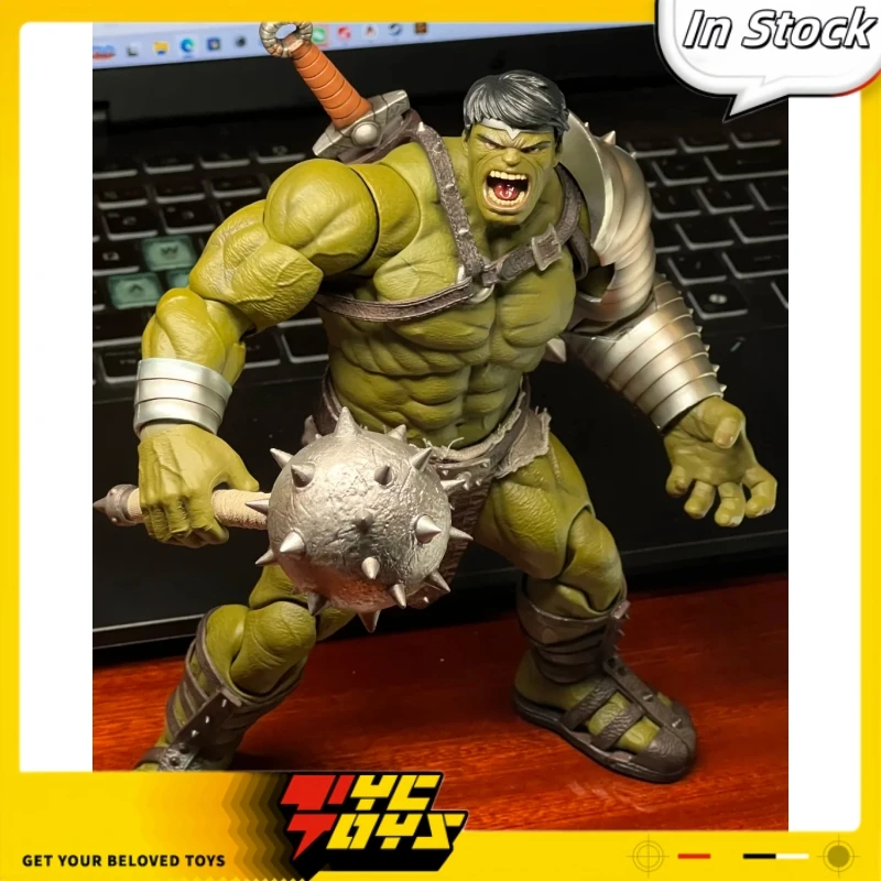 TYCTOYS In Stock Genuine GREEN SCAR 21CM 6INCH+ 6INCHPLUS 1/12 The Hulk GS001 Action Figure Full Set Model Toys Collection Gifts