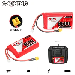 GNB 2S 7.4V 6500mAh 5C/10C LiPo Battery RadioMaster Boxer For RC Drones Parts FPV Remote Control Receiver Battery