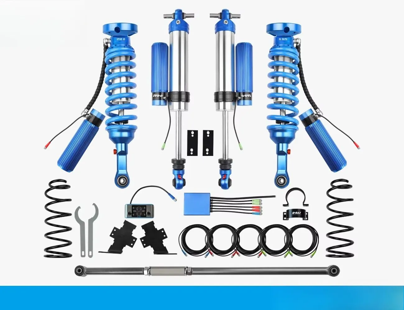 G-SAI Coil Spring Gas Shock Absorber Kit for H9-Off-Road Damping & All-Terrain Stability Retrofit/Upgrade New