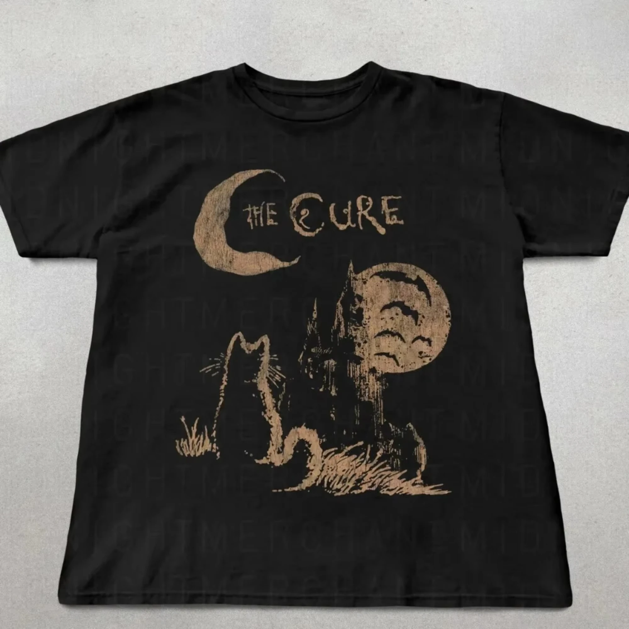 New Cat T-shirt 90s Alt Indie Rock Clothes Band T Shirt Hip Hop Tee Men Women Clothing Y2k