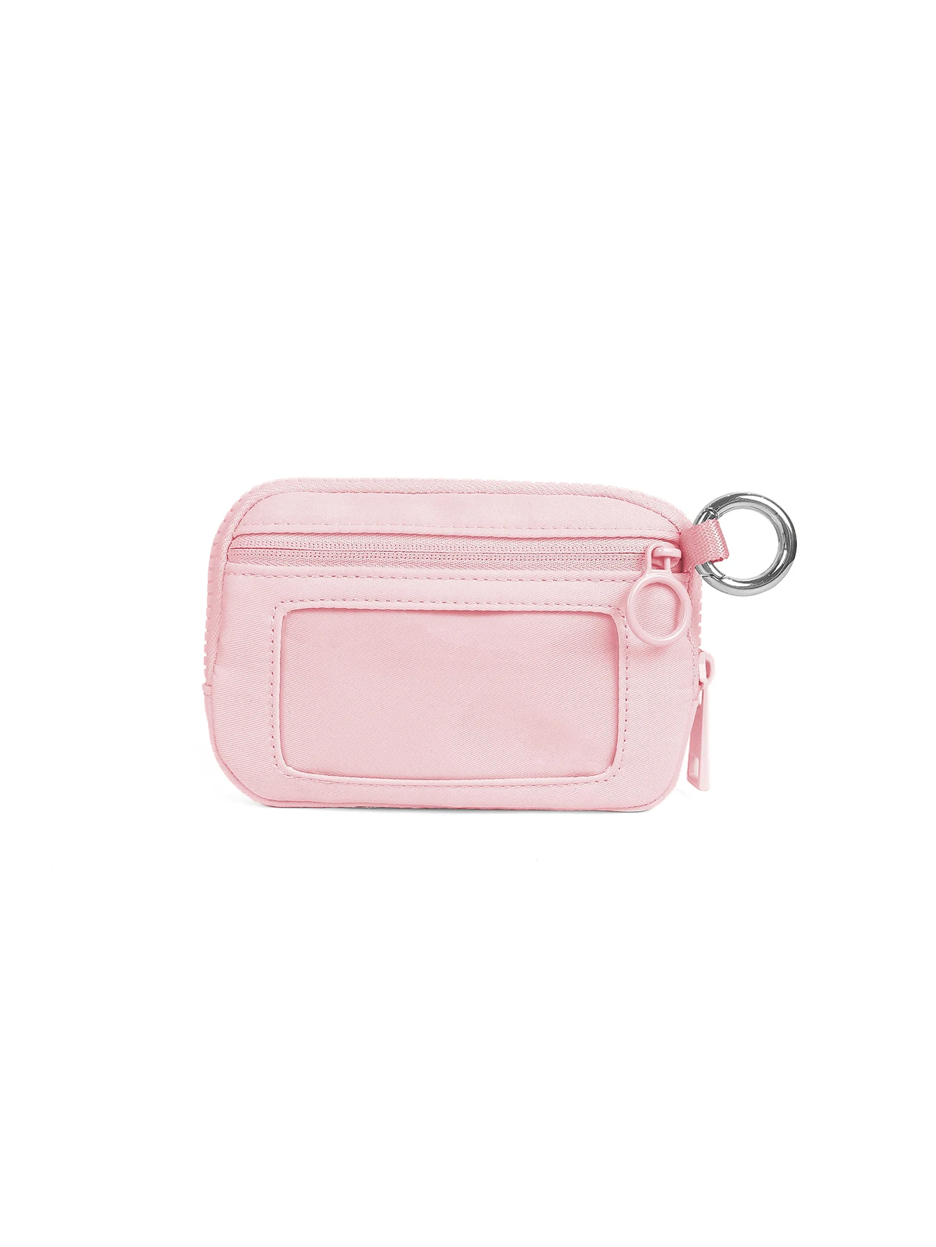 Niedliche kleine Mini-Geldbörse für Damen mit durchsichtigem Ausweisfenster, Make-up-Kosmetiktasche, Kartenhaltertasche für Geldbörse, Kulturbeutel mit Reißverschluss – Detail 13
