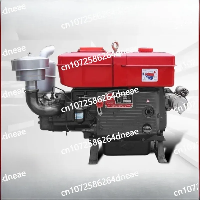 Diesel engine single cylinder water-cooled 8 10 12 horsepower small direct injection marine engine