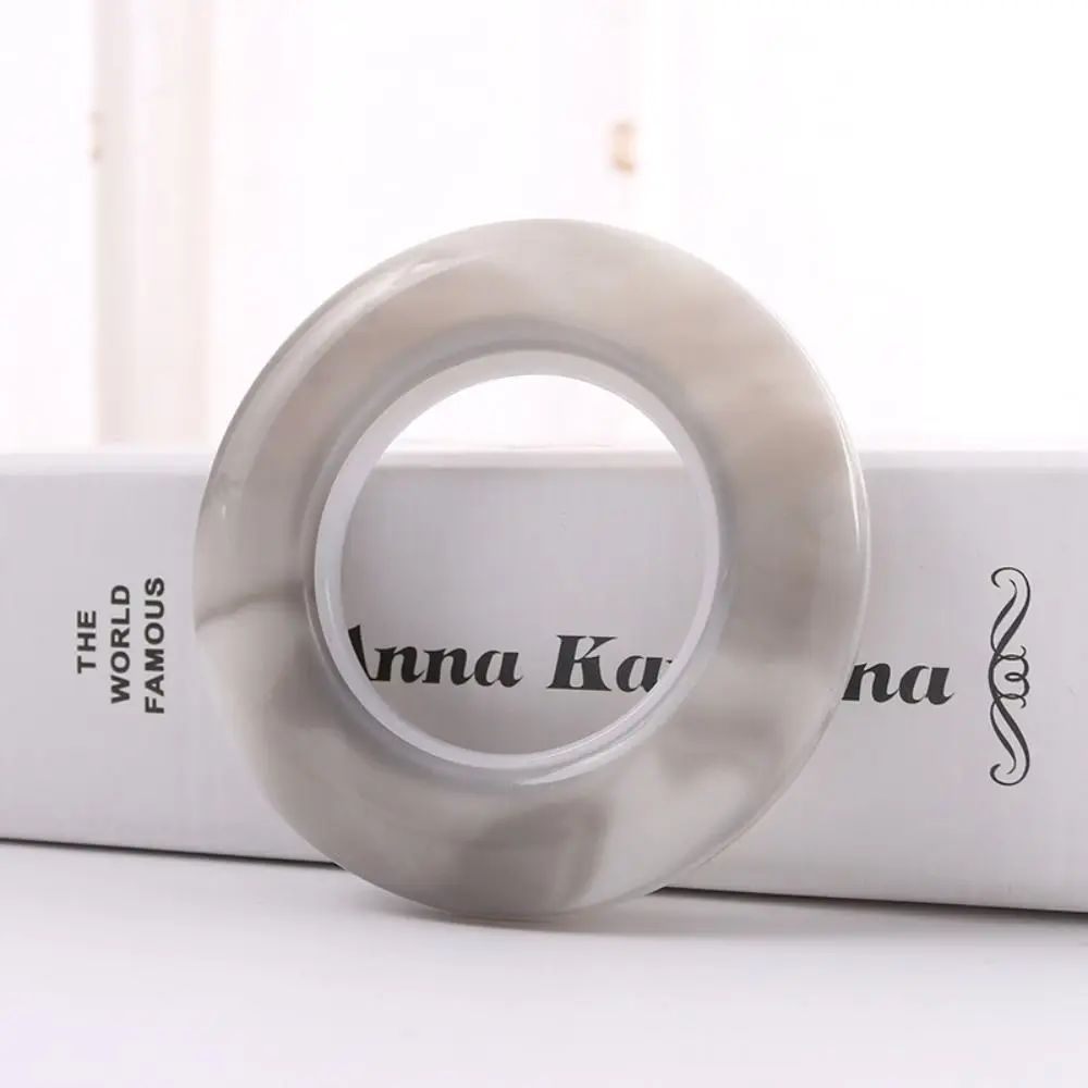 Multipurpose Modern Roman Circle Thickened Circle Plastic Curtain Ring Plastic Home Decor