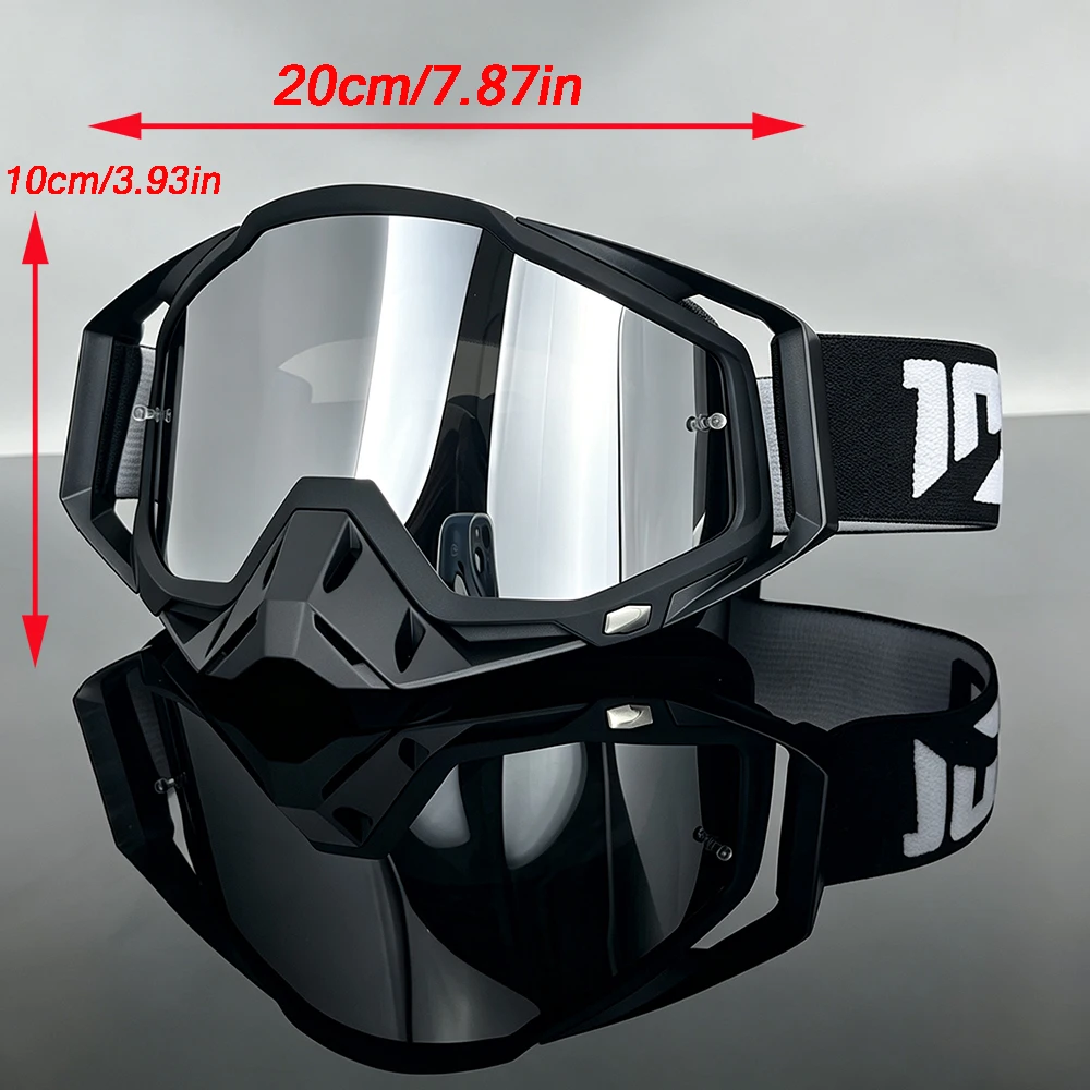 Unisex Ski- und Snowboardbrille, Antibeschlag, UV400-Schutz, Motocross-Brille für Erwachsene, Skibrille, winddichte Schutzmaske für Schnee – Detail 1