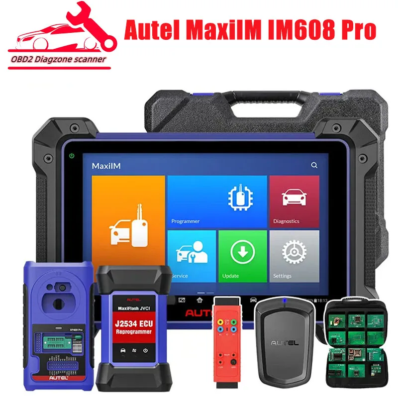 Autel MaxiIM IM608 & IM608PRO strumento diagnostico automatico con programmatore chiave XP400 e Scanner OBD2 J2534 codifica ECU (No IP Limited)