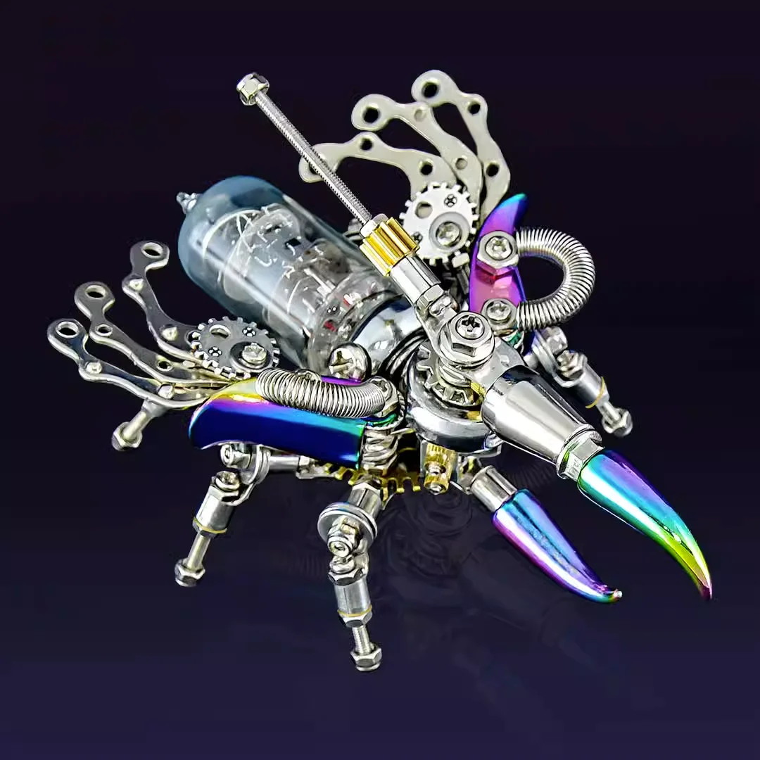 

Boutique Metal Assembly Machinery Insect Series Precision Model DIY Gift Building Block Children's Decoration Firefly Wasp