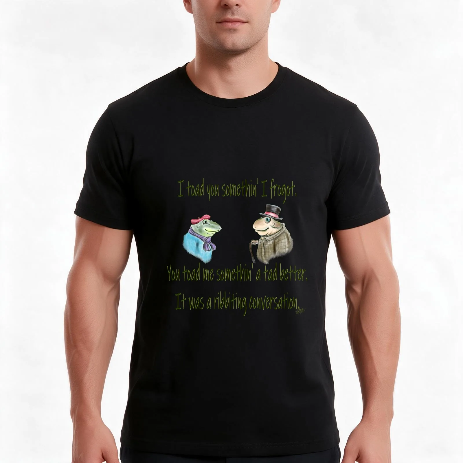 Toad you so... T-Shirt Summer Casual Cotton Tee Oversized Streetwear Tops Vintage Graphic Print Loose Fit Short Sleeve