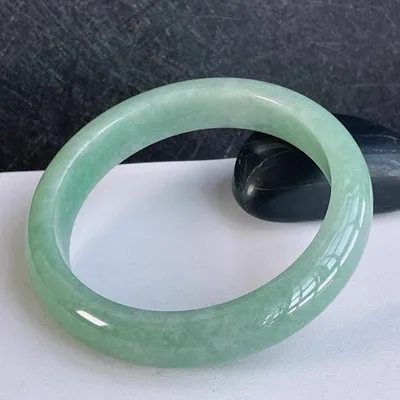 Natural Myanmar Jade 54mm-62mm bracelet exquisite princess bracelet to send girlfriend to send mother Hetian jade