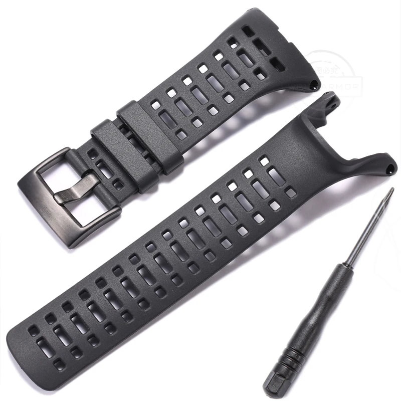 Silicone Watch Band Suitable For SUUNTO Ambit2 Ambit3 Peak Rubber Strap Men Outdoor Sports Waterproof Bracelet Accessories