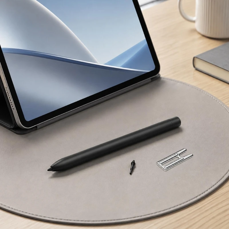Active Pen with Rechargeable Design, Black Touch Input Tool for Latitude 7320 Detachable Tablet Writing, Document 896C