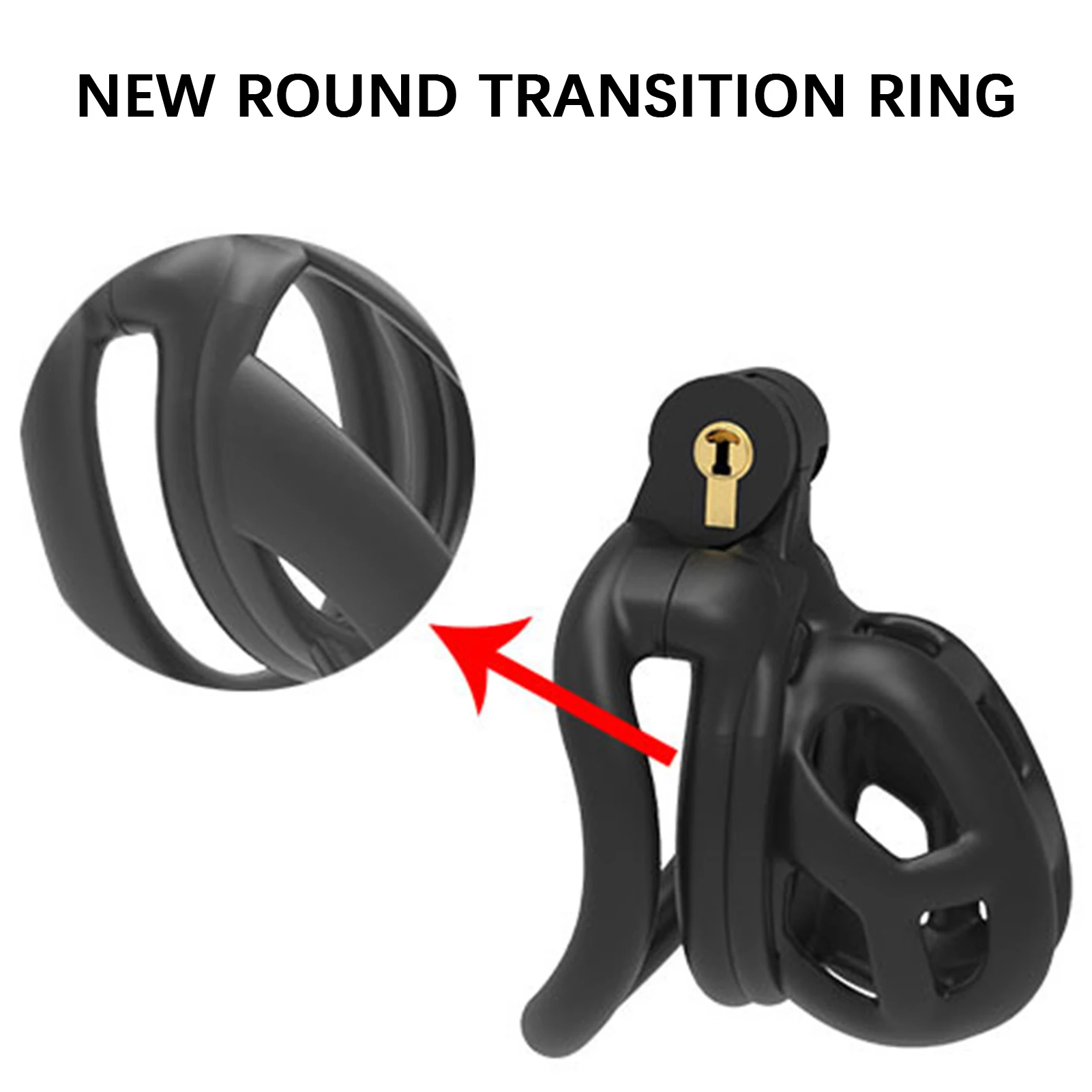 Man Penis Lock Rings Male Chastity Cage Sex Toys Chastity Cock Cage Device Penis Ring Erotic Urethral Products Male With 4 Size