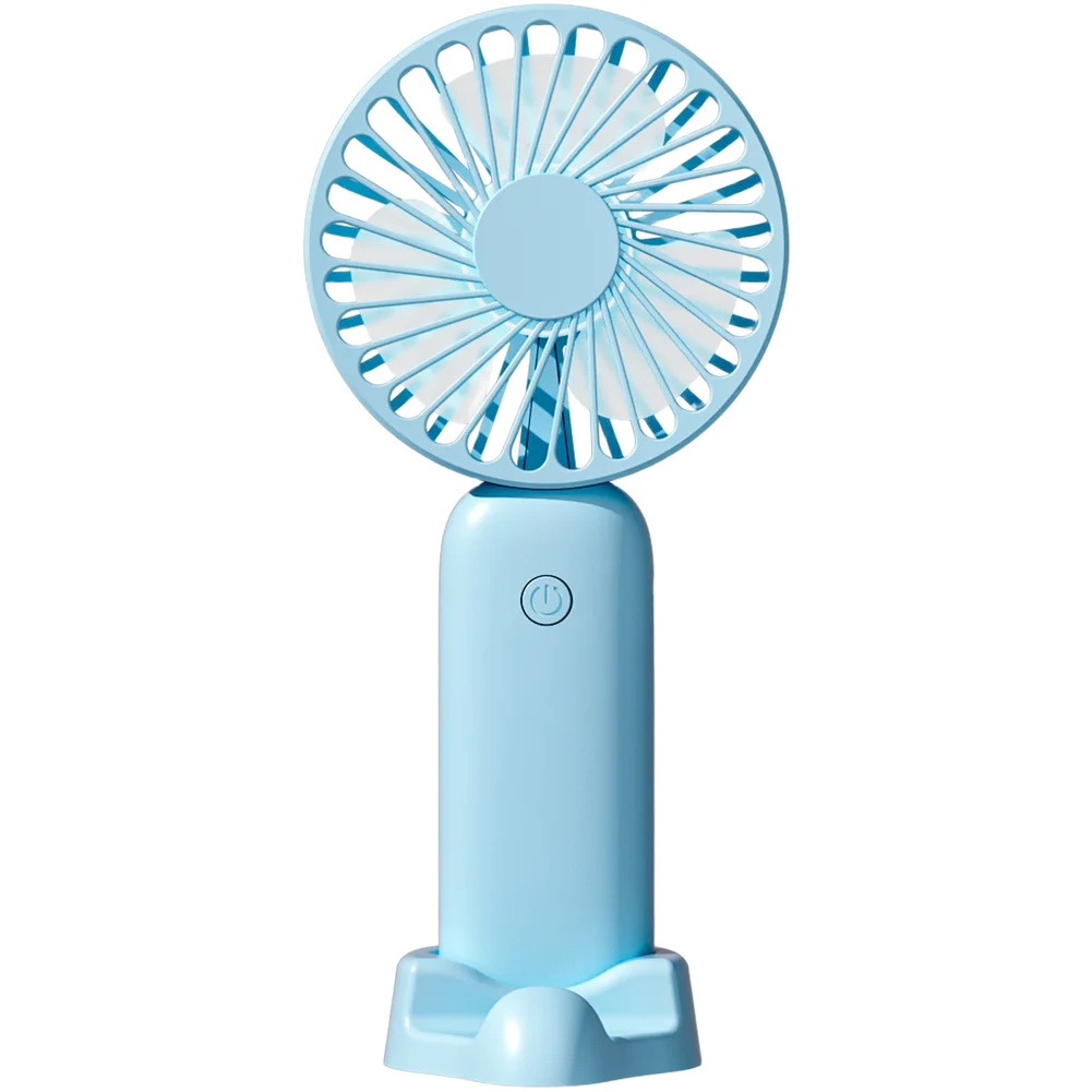 Rechargeable For MINI Fan with Stand for Desk or Handheld Use 3 Settings USB Charging Convenience for Cooling Rechargeable