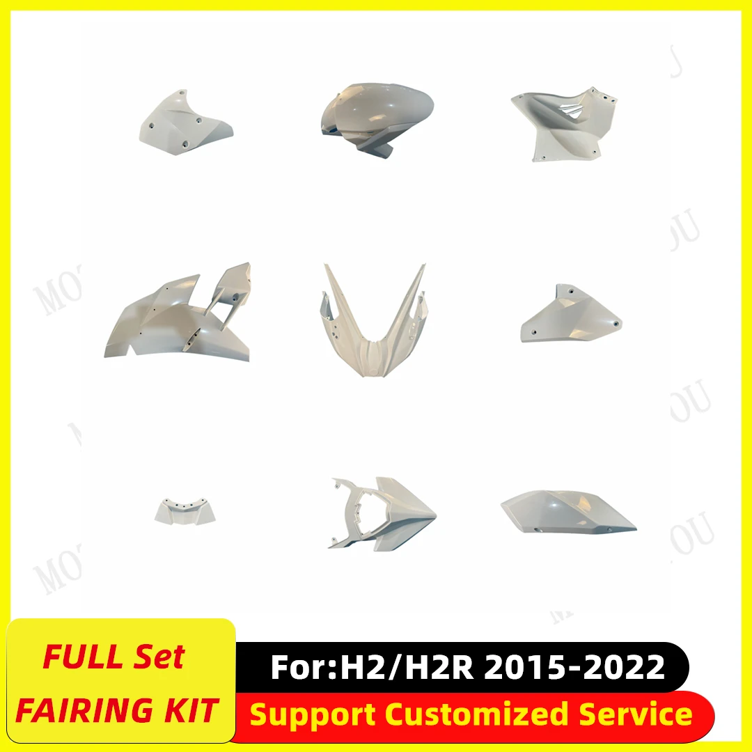 

ABS Plastic Fairing Kit for Kawasaki H2 H2R 2015 2016 2017 2018 2019 2020 2021 2022 Motorcycle Bodywork Kit - Complete Set of