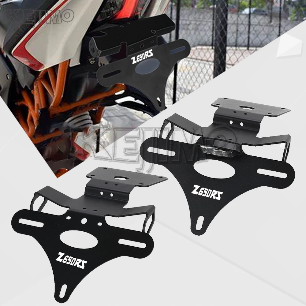 

Комплект для устранения крыльев z650RS, регулируемый кронштейн для перемещения номерного знака мотоцикла для KAWASAKI Z650RS 2021 2022 2023 2024-2026