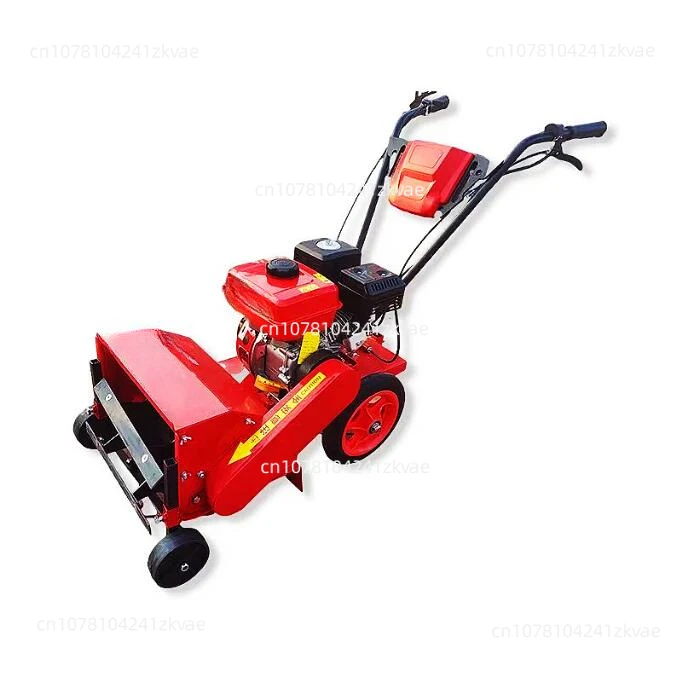 Four-stroke gasoline lawn mower small soil loosening ditching agricultural weeder orchard haying machine manufacturers wholesale