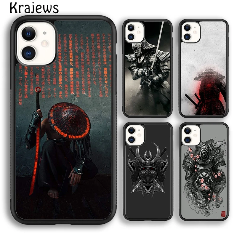 Krajews Aikido Samurai Warrior soft Phone Case Cover For iPhone 16 15 14 plus XS XR 11 12 mini 13 pro max coque Fundas