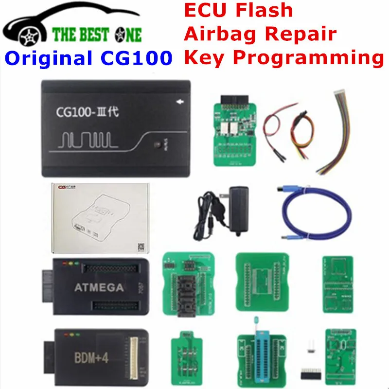 Original CGDI CG100 PROG III Full Airbag Reset/Restore/Repair Tool Support Renesas SRS CG100-III Key Programmer CG 100 ECU Flash