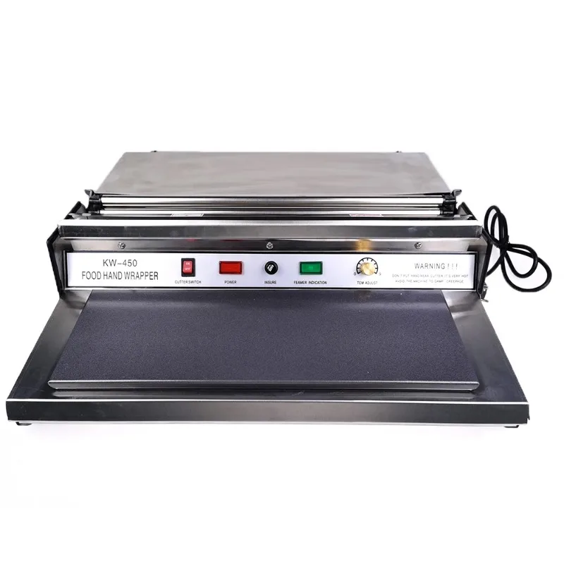 450 Fruit, Vegetable and Meat Food Cling Film Machine Manual Coating Film