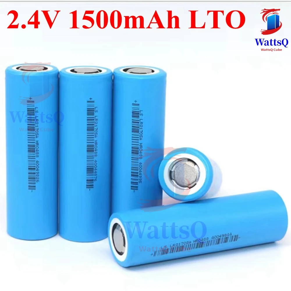 10pcs 2.2V 2.4V 1500mah 18650 LTO Lithium titanate battery for car lamp bike toys remote controllor onitoring equipment fish