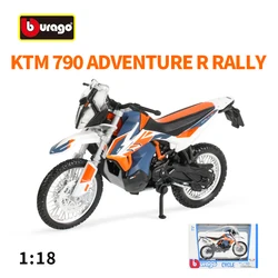 Bburago 1:18 KTM 790 Abenteuer R Rally Statische Druckguss Fahrzeuge Sammeln Motorrad Modell Spielzeug