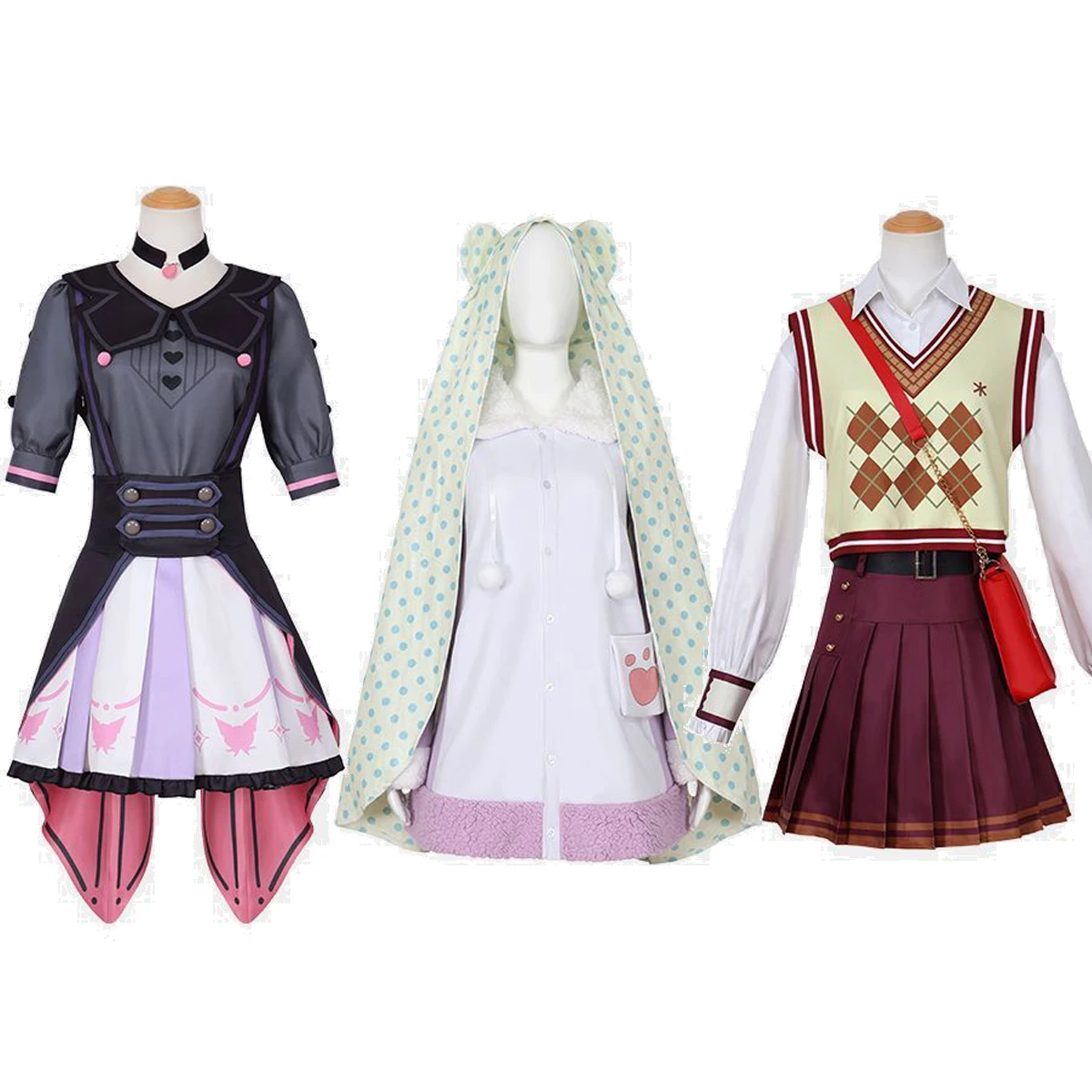 Project Sekai Colorful Stage Leo/need Tenma Saki Hoshino Ichika Hinomori Shiho Mochizuki Honami Cosplay Costume Women Outfits