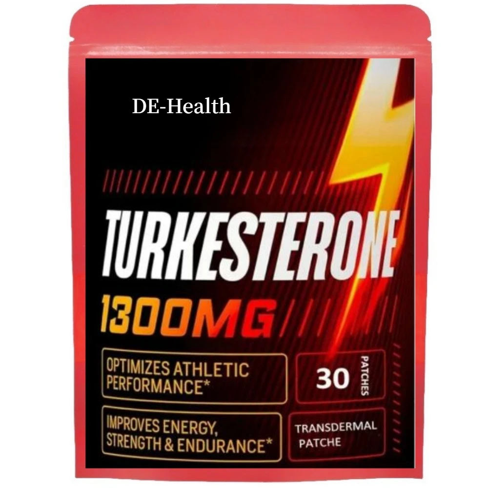 Plastry termiczne Turkesterone Ultra High Strength for Athletic Performance & Muscle Mass 30. Plasters One Month Supply