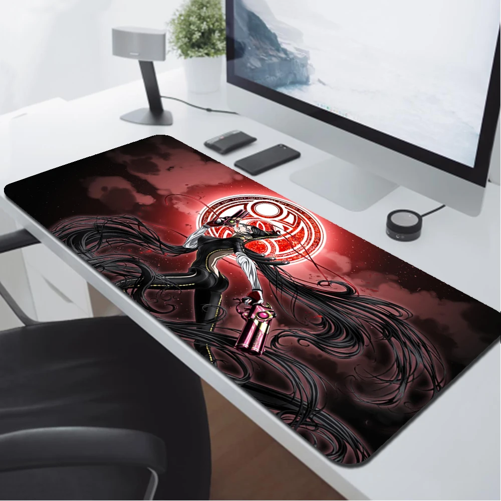 

Bayonetta Mouse Gamer Gaming Keyboard Pad Computer Accessories Non-slip Mat Mausepad Deskmat Mousepad Mats Pc Cabinet Mause Pads