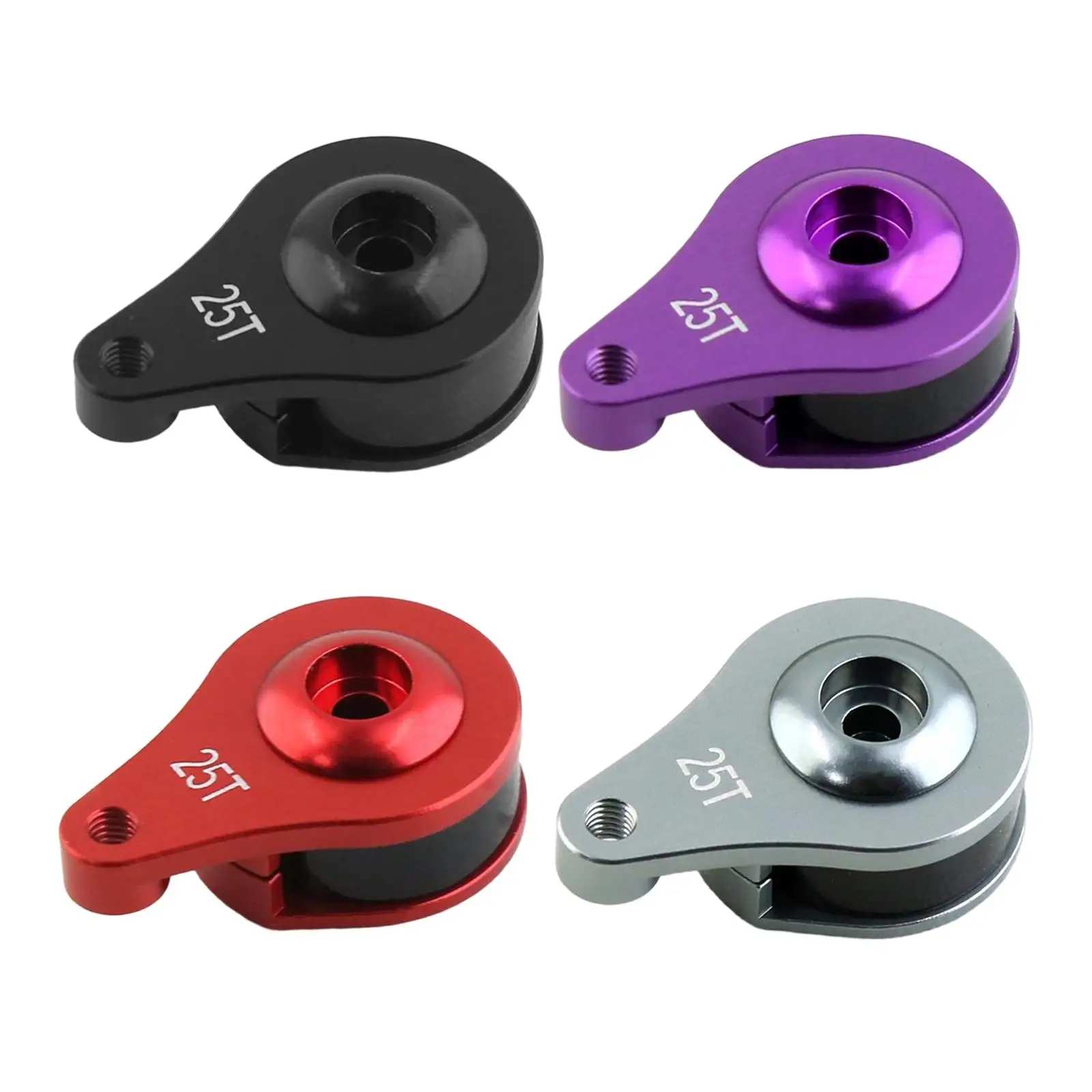 Metal 25T Adjustable Servo Arm Single Hole for 1/10 RC Crawler Car Accessories Replacements