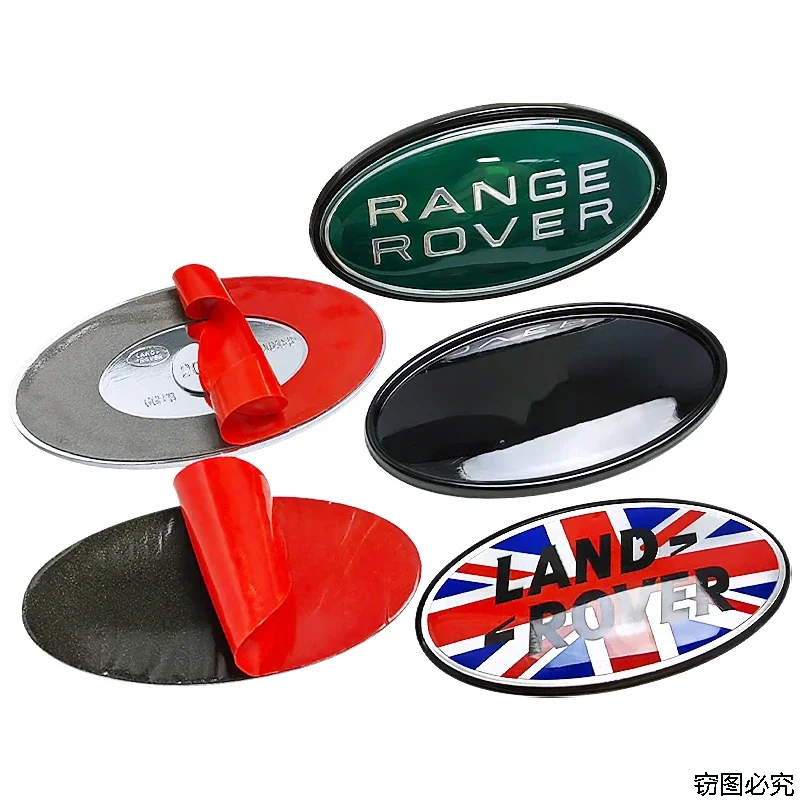 Car Rear Trunk Emblem for Land Rover Range Rover Discovery Evoque Defender 3 4 Velar Freelander Sport Modified Badge Accessories