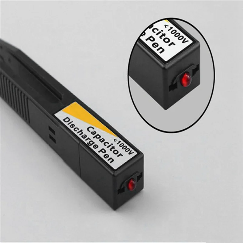 BABZ-Capacitor Discharge Pen Fast Discharging High Voltage 1000V Repair Tool Discharger For Electronic Safety Intelligent 2Pc