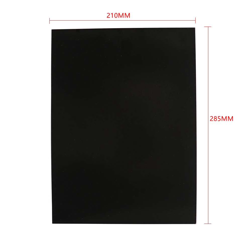 10 قطعة/50 قطعة آلة وسم النقش بالليزر اختبار صور التركيز ورقة مزدوجة سوداء يعتم ورقة الألياف مسار الليزر ضبط #4