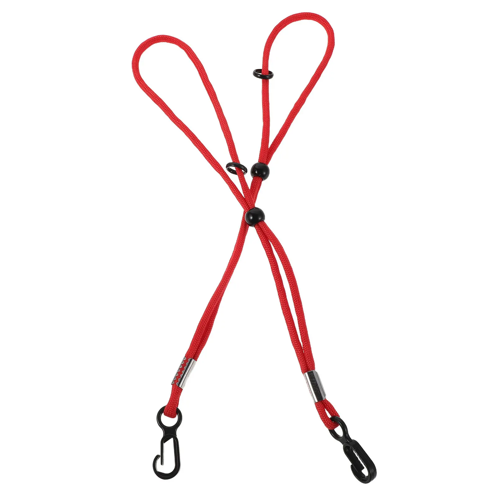 

1 Pair Adjustable Ski Glove Wrist Leashes Elastic Anti-Lost Lanyard Strap Winter Ski Accessories for Outdoor Sports Snowboarding