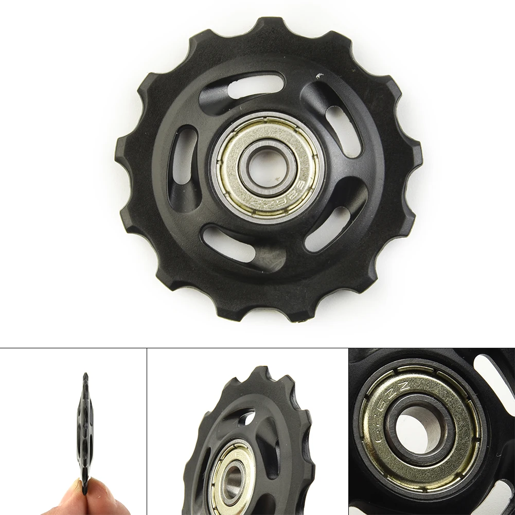 Bike Waterproof Rear Derailleur  Wheel Pulley Wheel 11T 13T For 9/10/11 Speed Aluminium Alloy Accessories