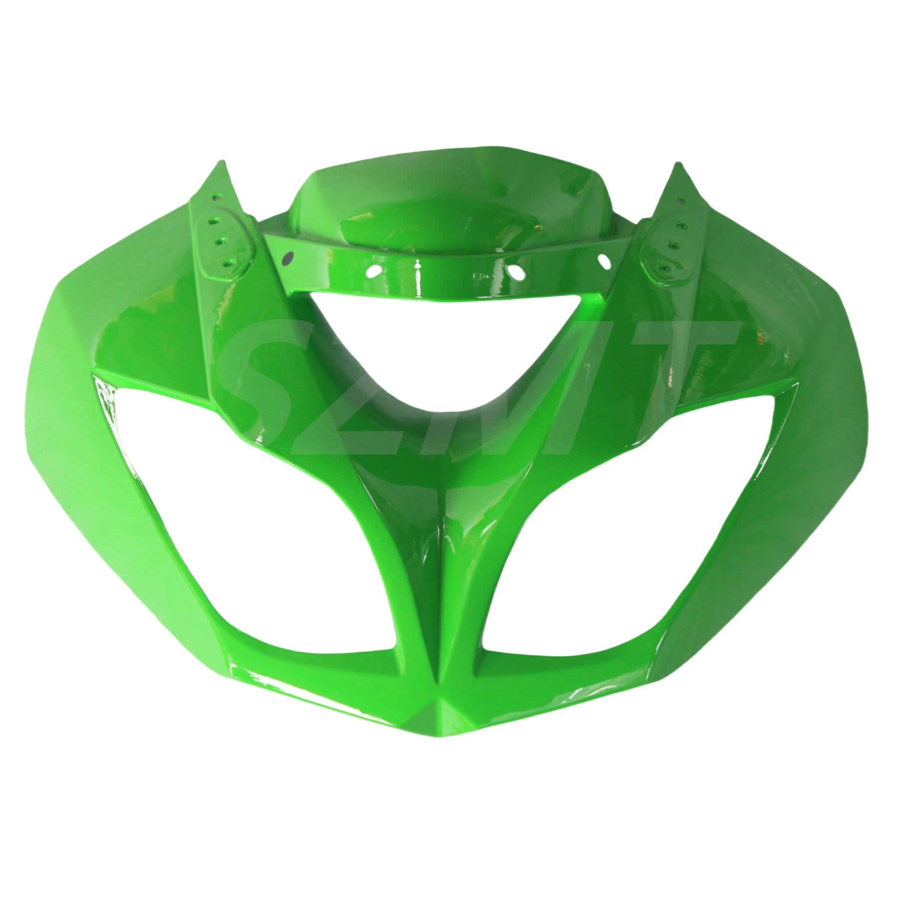 

Green Front Upper Fairing Headlight Cowl Nose Panlel Fit For Kawasaki Ninja ZX600 ZX636 ZX6R ZX6RR 2009 2010