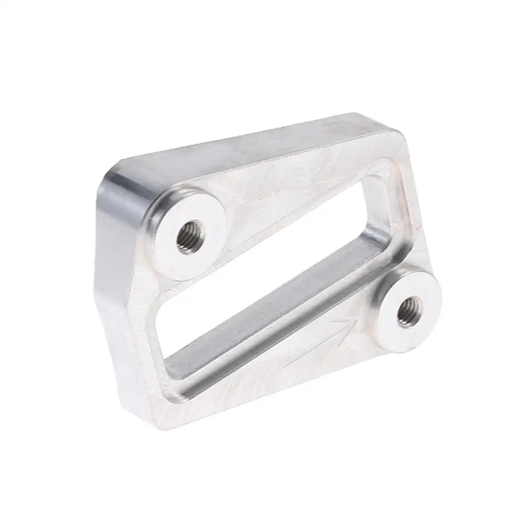 Silver MAF Sensor Bung with Screws Aluminum Alloy Mass Air Sensor 45 mm/1.77 In Length MAF Bung For LS3 LS7 LS9