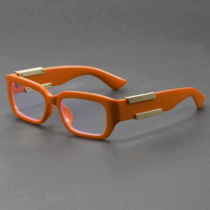 Oculos-de-grau-unissex-quadrados-grossos-de-acetato-com-hastes-decoradas-em-metal-e-protecao-anti-luz-azul