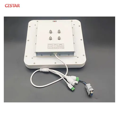 impinj r2000 chip integrato lettore RFID UHF lettore antenna a lungo raggio 1-10 m antenna integrata RS232/485 Wiegand con SDK gratuito