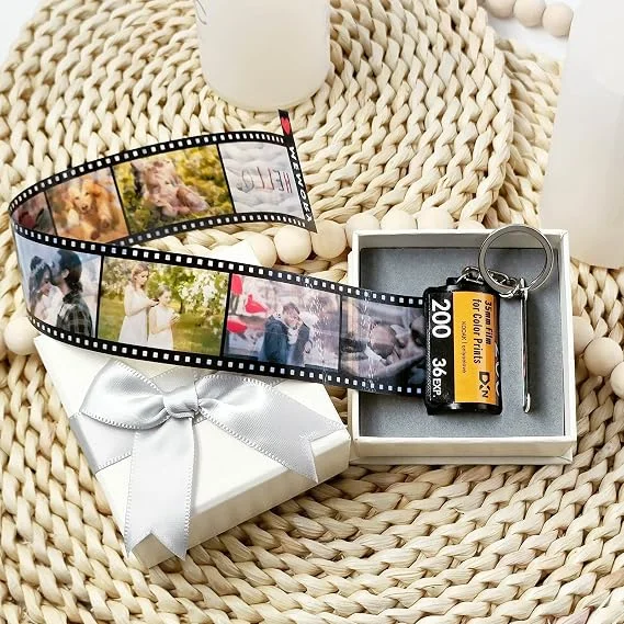 Customized Film Roll Photo Album 25 Pictures DIY Mini Timeline Photo Albums Retro Birthday Valentine Gift Dropshipping Support