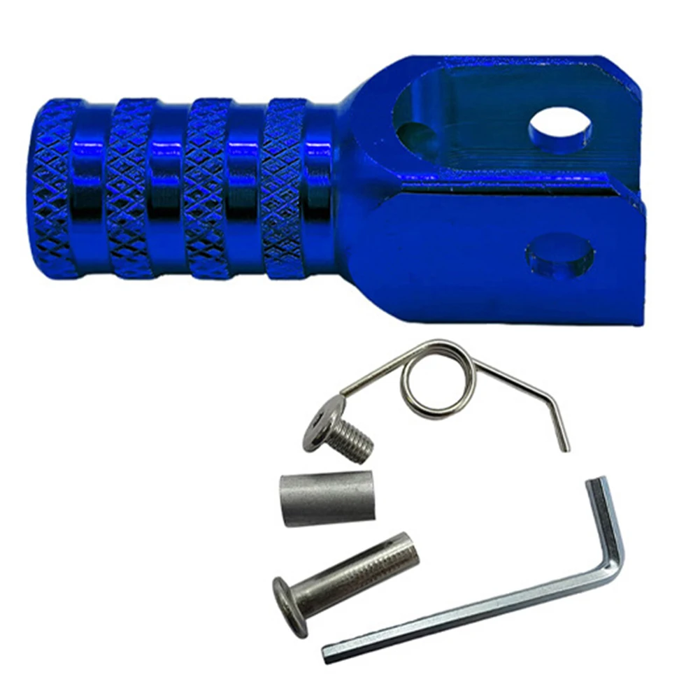 Gear Change Control Aluminum Shift Lever Tip Easy Installation Process Enhanced Grip Design For Motocross Riding