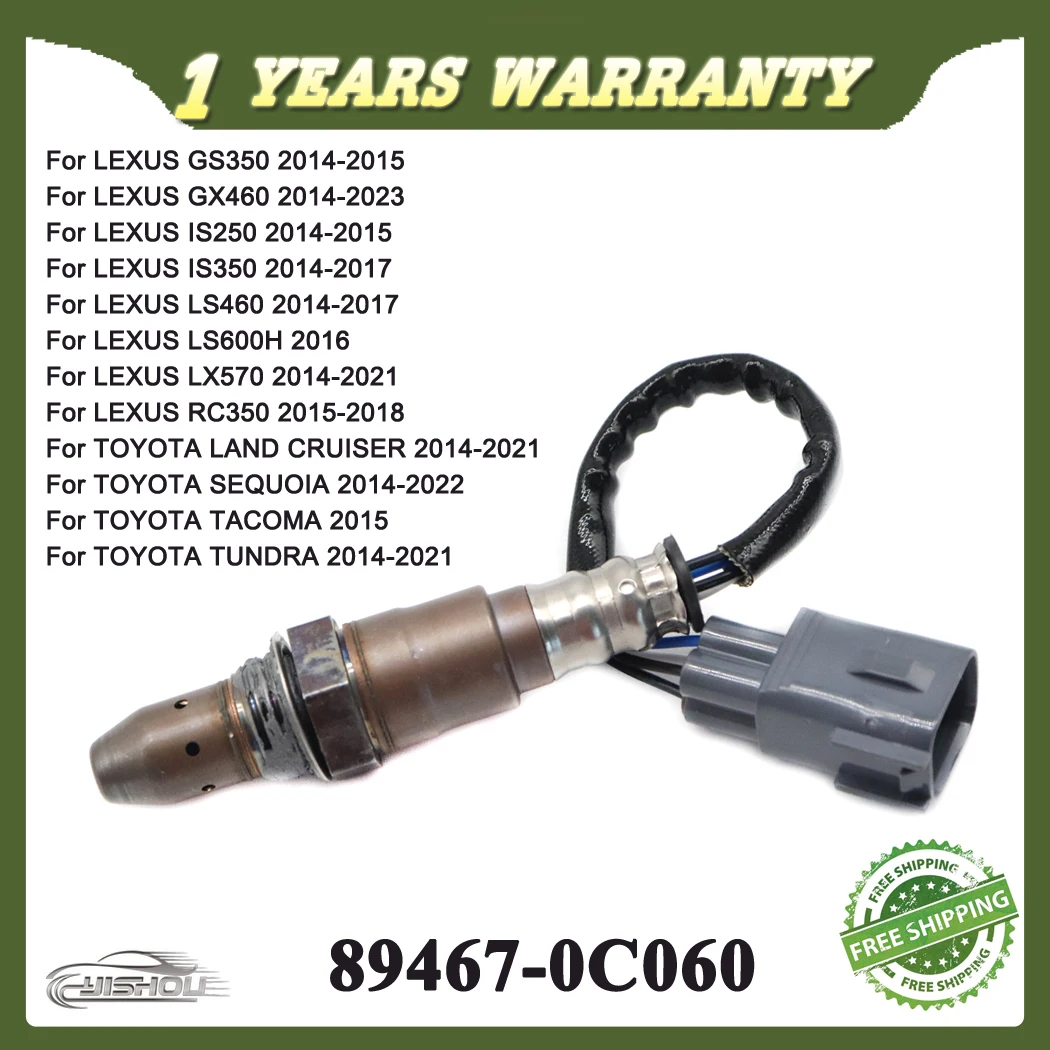 

Датчик кислорода Upstream O2 для LEXUS GS350 GX460 IS250 IS350 LS460 LS600H LX570 RC350 TOYOTA SEQUOIA TACOMA 89467-0C060 234-9145