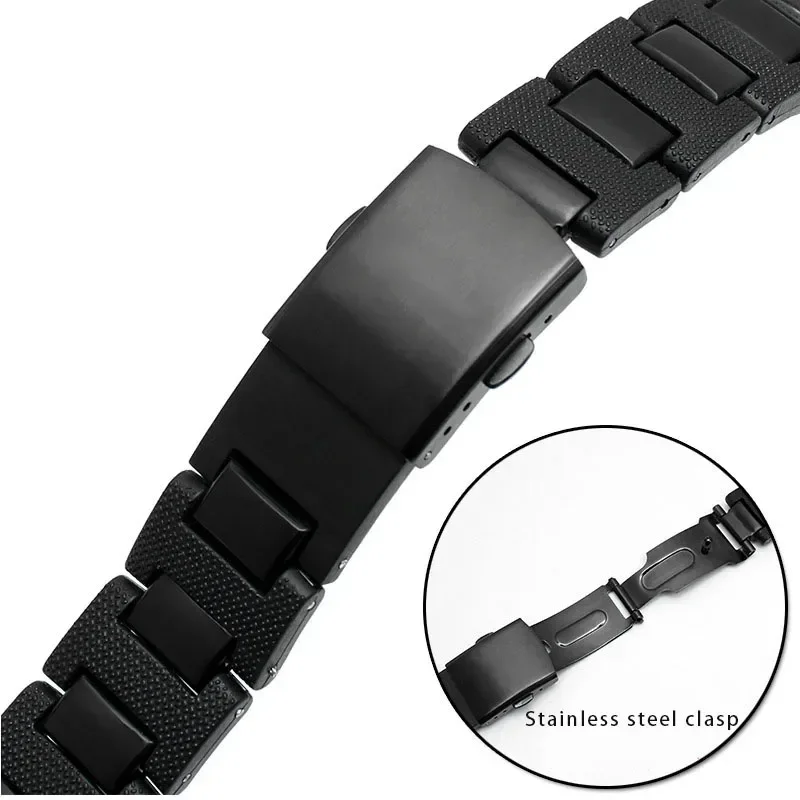 High Quality Metal WatchBand For Casio Gshock DW-6900 DW9600 DW5600 GW-M5610 Strap Bracelet Wrist Stainless Steel Watchbands