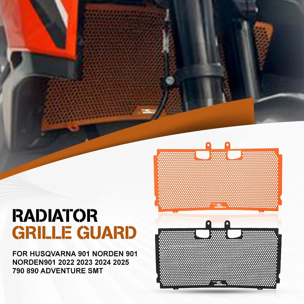 

For Husqvarna 901 NORDEN 901 NORDEN901 2022 2023 2024 2025 790 890 ADVENTURE SMT Radiator Grille Guard Cover Radiator Protector