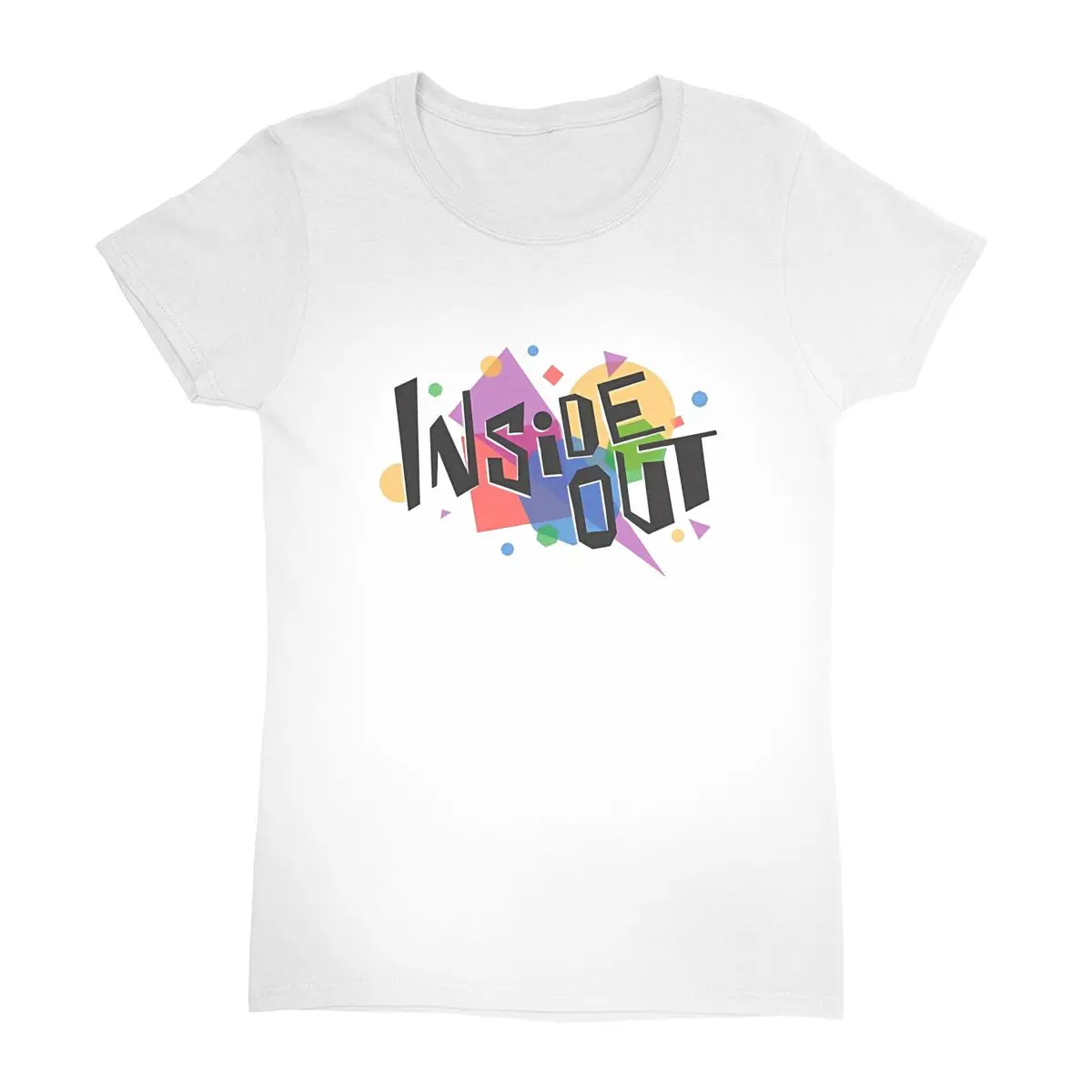 Frauen T-Shirt Inside Out Baumwolle T Shirts Mode Abenteuer Sommer T-shirts Kurzarm Y2K Spaß Gedruckt Baumwolle Tops Geschenk