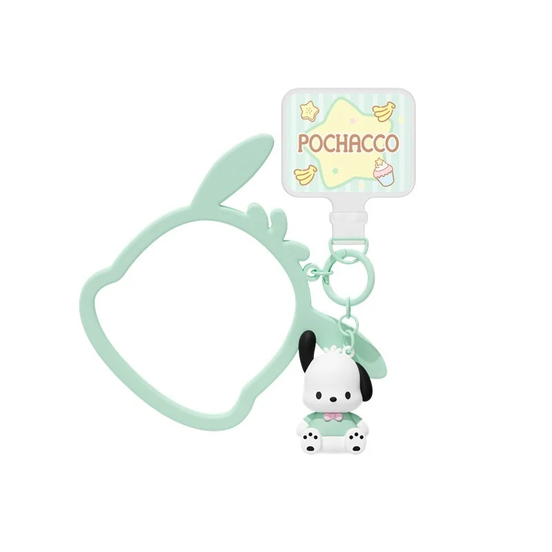 HOLLY BOX Kuromi Original Niedlicher Schlüsselanhänger Armbandanhänger Taschenanhänger für Mädchen Ideales Geschenk – Detail 5