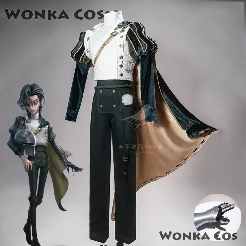 Game Identity V Knight Survivor Fashion Cosplay Costume Cos Anime Party Uniform Hallowen Play Role Clothes Clothing